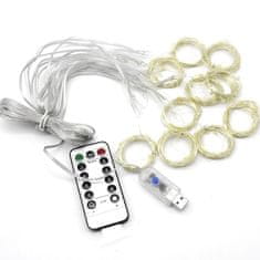 Cool Mango višebojna LED svjetlosna zavjesa za dekoraciju, 300 svjetala, USB, 8 načina - Colorlights