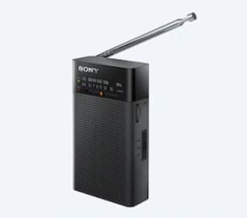 Sony ICFP27.CE7 Light prijenosni radio, crna