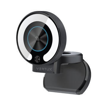 Vertux Odin web kamera, 4K, LED, crna
