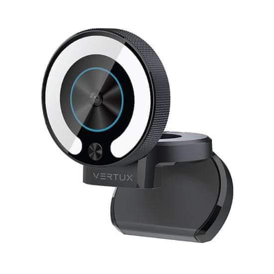 Vertux Odin web kamera, 4K, LED, crna