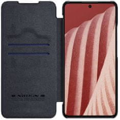 Nillkin Qin preklopna maska za Samsung Galaxy A73, crno