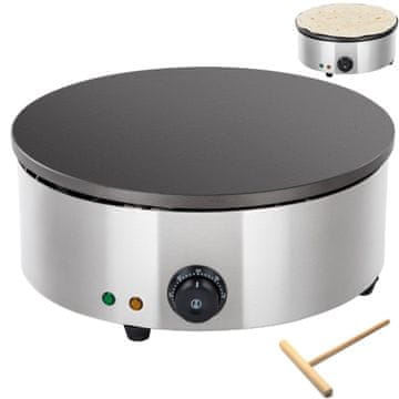 Royal Catering Okrugli aparat za palačinke, obložen teflonom, promjera 40 cm
