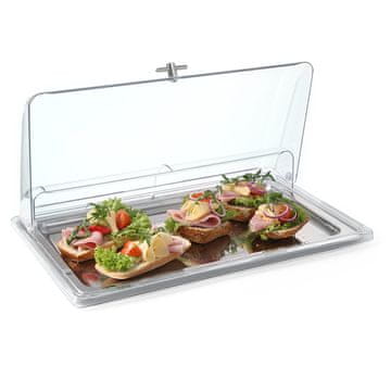 Hendi Prozirni RollTop poklopac za izlaganje GN1/1 posuđa - 866009