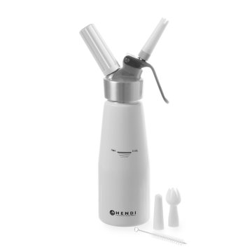 Hendi Sifon za šlag Kitchen Line 0,5l + PRIBOR - 588369