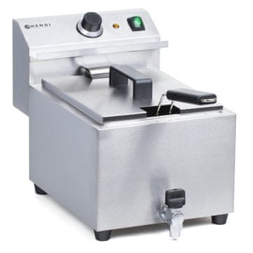 Hendi Masterpro 230V 3.5kW 8L friteza s slavinom - 209202