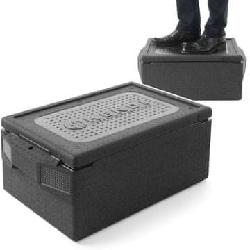 Hendi Termoizolirana posuda za ugostiteljstvo, termosica za prijevoz hrane, EEP GN1/1 39L - 707982