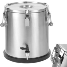 Hendi Čelična termos posuda s slavinom za transport hrane 20L - 710227