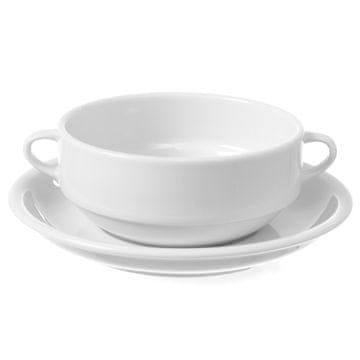 Hendi OPTIMA bijeli porculanski lonac za juhu 380 ml, set od 12 komada - 770924