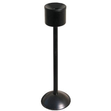 Meva Samougašujuća samostojeća pepeljara na stupu, unutarnja, crna, promjer 15 cm, visina 86 cm