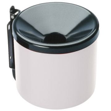 Meva Samogasiva zidna pepeljara za unutarnju i vanjsku upotrebu, bijela, promjera 15 cm