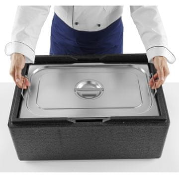Hendi Gastronorm posuda GN 2/3 s uvlačivim ručkama 354x325x150mm 13L 817247