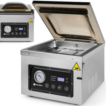 Hendi Komorni vakuumski pakirni stroj s uljnom pumpom 300 mm 950 W PROFI LINE 300 201435