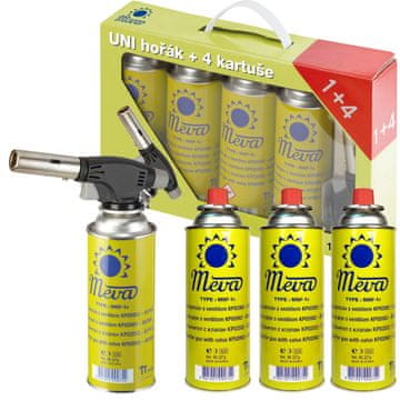 Meva Creme Brulle 1kW univerzalni ugostiteljski plinski plamenik SET