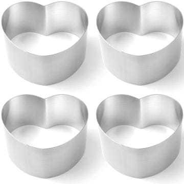 Hendi Rub za tortu u obliku srca - SET OD 4 - 512456