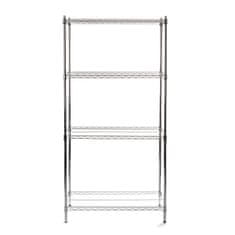 Hendi Sklopivi stalak za ostavu s otvorenim otvorima, 4 police x 125 kg