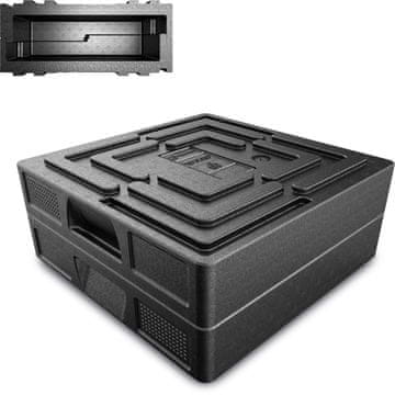 Hendi SALTO termos posuda za catering za transport hrane, unutarnje dimenzije 35x35x8cm, 9L