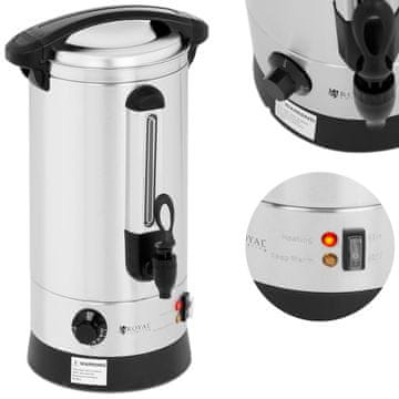 Royal Catering Dvoslojni čelični bojler 8,7 l 1500 W