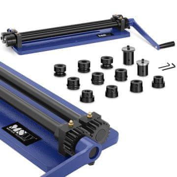 MSW Ručni stroj za urezivanje lima 440 mm SET