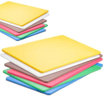 Hendi Set od 6 HACCP dasaka za rezanje GN 1/1 10 mm - 826676