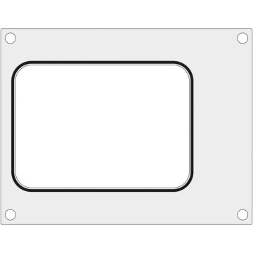 Hendi kalup za zatvaranje posude 187x137 mm bez podjele - 805664