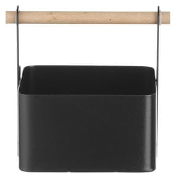 Hendi Stolni organizator za začine s drvenom ručkom 17x13x16 cm - 427057