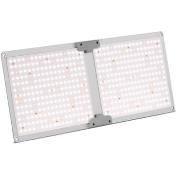 Hillvert Lampa za rast biljaka punog spektra 60 x 24 cm 468 LED 220 W srebrna