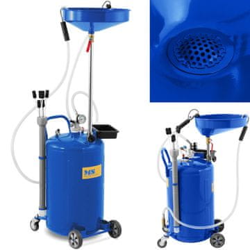 MSW Pneumatski ekstraktor ulja 70 l
