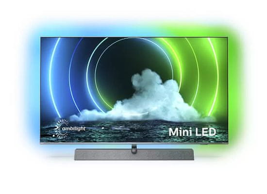 Philips 65PML9636/12 4K UHD Mini LED televizor, AMBILIGHT tv, Android TV, Zvok Bowers&Wilkins, 120Hz