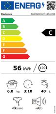 Electrolux EW6SN226SI perilica rublja