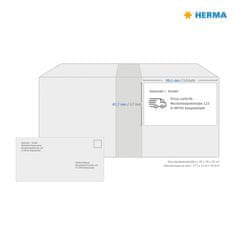 Herma Superprint Premium otpremne naljepnice, 99,1 x 67,7 mm, 25/1