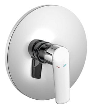 SAPHO SCHMITZ podžbukna tuš miješalica, krom, okrugla, 1 izlaz, mjera 180x180 mm