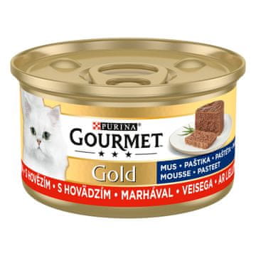 Gourmet GOLD Goveđa pašteta, 12x85 g