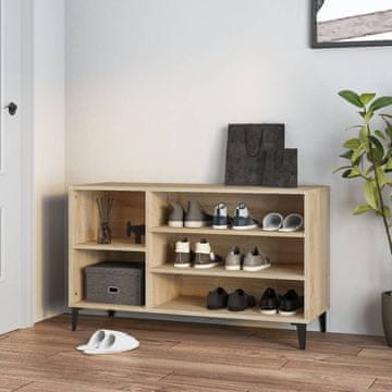 Vidaxl Ormarić za cipele Sonoma hrast 102x36x60 cm