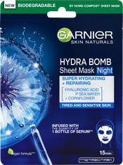 Garnier Skin Naturals Hydra Bomb maska za lice, noćna, 32 g