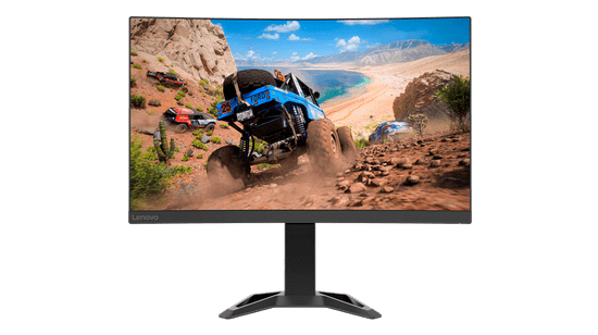 Lenovo G27qc-30 monitor, 68.58 cm (27"), QHD, 165 Hz, zakrivljeni (66F4GAC2EU)