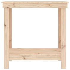 Vidaxl Radni stol 80 x 50 x 80 cm od masivne borovine