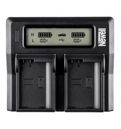 Newell punjač za Sony NP-FW50, LCD