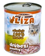 FALCO Liza hrana za mačke, perad, 8x800 g