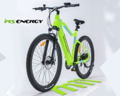 MS ENERGY električni bicikl m11, brdski, 250W 30Nm motor, do 25km/h, crno-zelena