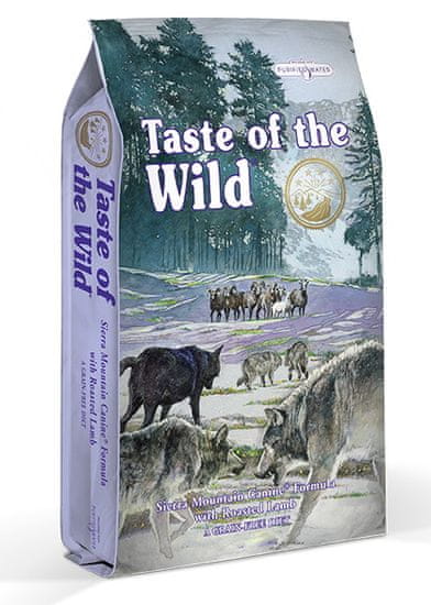Taste of the Wild Sierra Mountain Canine hrana za pse, 5,6 kg