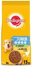 Pedigree hrana za štence Pedigree Junior 15 kg, piletina i riža