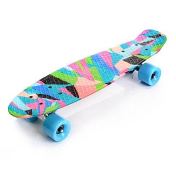 Meteor Multiboard skateboard, višebojni