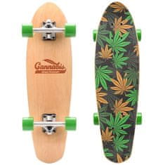 Meteor Cannabis skateboard, kineski javor, Aloha