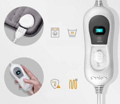 Tresko Grijaća deka za trbuh i leđa Tamno siva