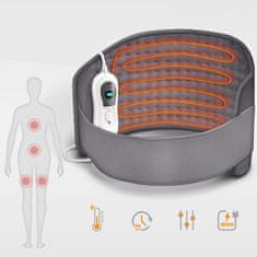 Tresko Grijaća deka za trbuh i leđa Tamno siva