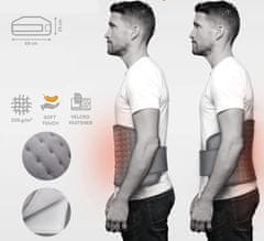 Tresko Grijaća deka za trbuh i leđa Tamno siva