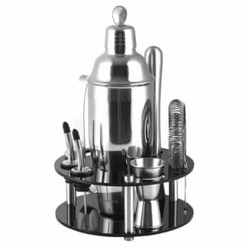 KLAUSBERG Set za barmena od 9 dijelova Shaker KB-7580 srebrni