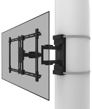 Neomounts WL40S-910BL16 nosač za stup, okretni, 45 kg