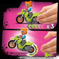 LEGO City 60356 Medvjed kaskader i motocikl