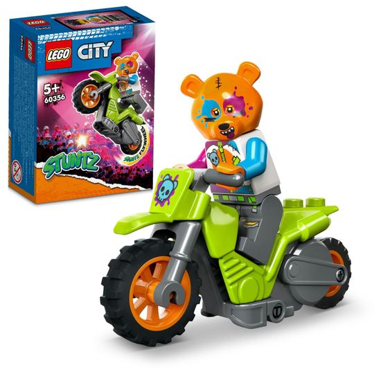 LEGO City 60356 Medvjed kaskader i motocikl